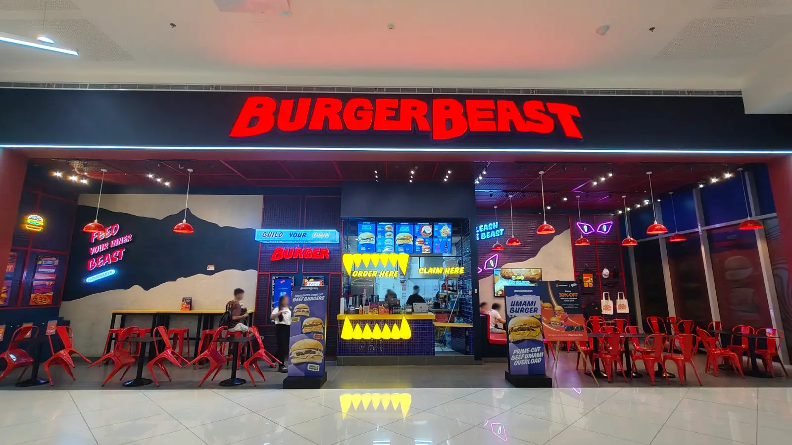 BURGER BEAST in SM Mall of Asia